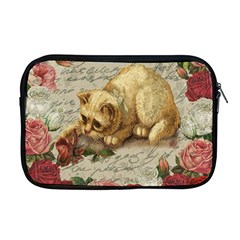 Vintage Kitten  Apple Macbook Pro 17  Zipper Case by Valentinaart