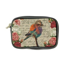 Vintage Bird Coin Purse by Valentinaart