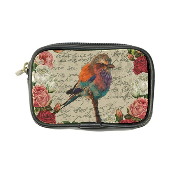 Vintage bird Coin Purse