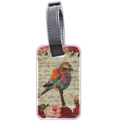 Vintage Bird Luggage Tags (two Sides) by Valentinaart