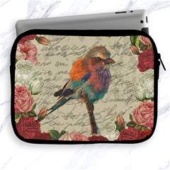 Vintage Bird Apple Ipad 2/3/4 Zipper Cases by Valentinaart