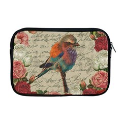 Vintage Bird Apple Macbook Pro 17  Zipper Case by Valentinaart