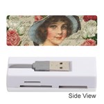 Vintage girl Memory Card Reader (Stick)  Front