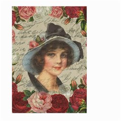 Vintage Girl Large Garden Flag (two Sides)