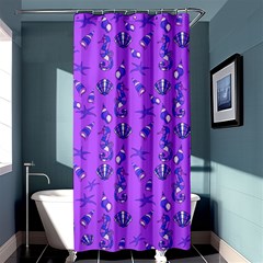 Seahorse Pattern Shower Curtain 36  X 72  (stall)  by Valentinaart