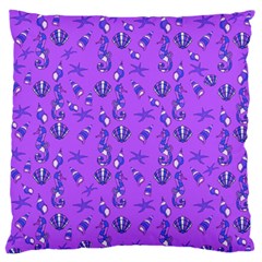 Seahorse Pattern Standard Flano Cushion Case (two Sides) by Valentinaart