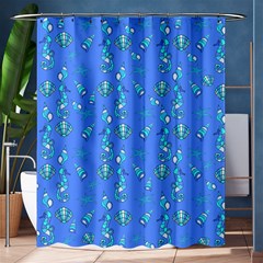 Seahorse Pattern Shower Curtain 60  X 72  (medium) 