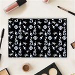 Seahorse pattern Cosmetic Bag (Large)  Front