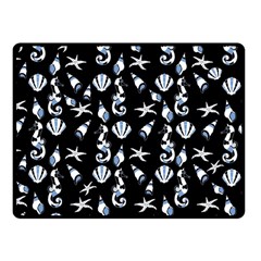 Seahorse Pattern Fleece Blanket (small)