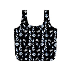 Seahorse Pattern Full Print Recycle Bags (s) 