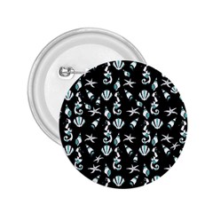 Seahorse pattern 2.25  Buttons