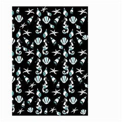 Seahorse pattern Small Garden Flag (Two Sides)