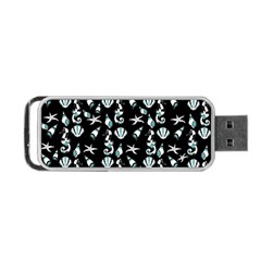 Seahorse pattern Portable USB Flash (One Side)