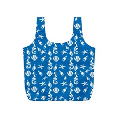 Seahorse Pattern Full Print Recycle Bags (s) 