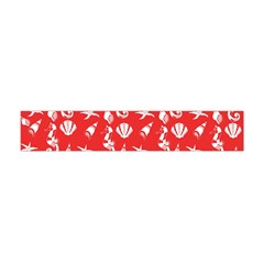 Seahorse Pattern Flano Scarf (mini)