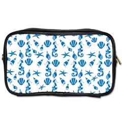 Seahorse Pattern Toiletries Bags 2-side by Valentinaart