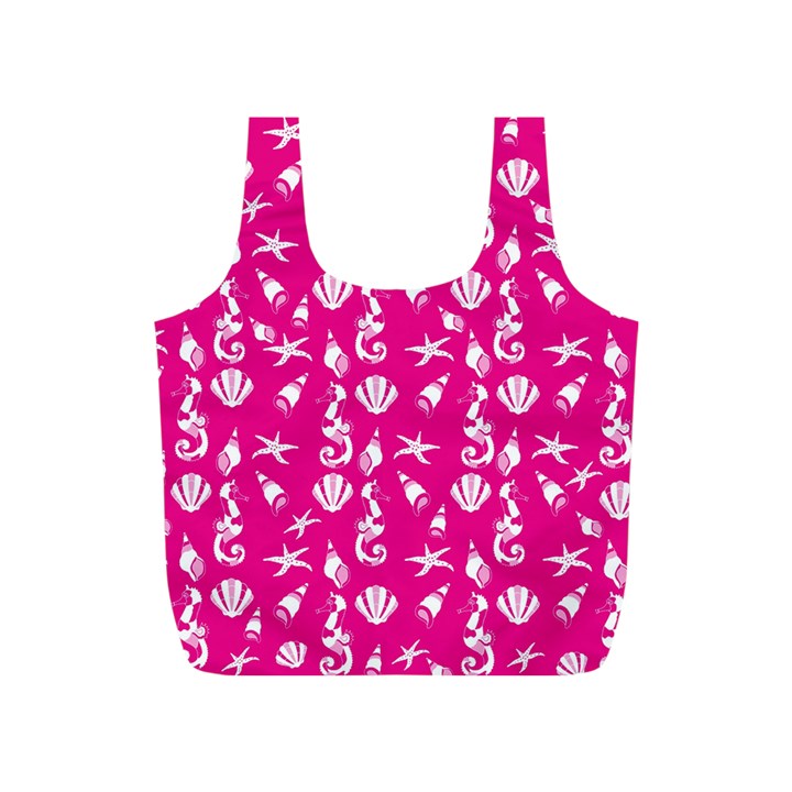 Seahorse pattern Full Print Recycle Bags (S) 