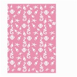 Seahorse pattern Large Garden Flag (Two Sides) Front