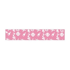 Seahorse Pattern Flano Scarf (mini)