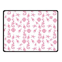 Seahorse Pattern Fleece Blanket (small)