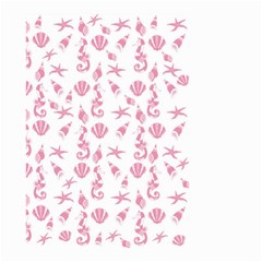 Seahorse Pattern Small Garden Flag (two Sides)