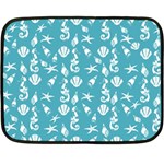 Seahorse pattern Fleece Blanket (Mini) 35 x27  Blanket