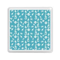 Seahorse Pattern Memory Card Reader (square) 