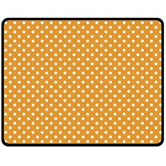 Polka Dots Double Sided Fleece Blanket (medium) 