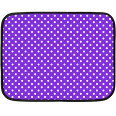 Polka Dots Fleece Blanket (mini)