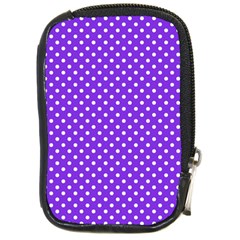 Polka Dots Compact Camera Cases by Valentinaart