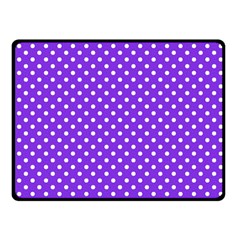 Polka Dots Fleece Blanket (small)