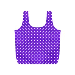 Polka Dots Full Print Recycle Bags (s) 