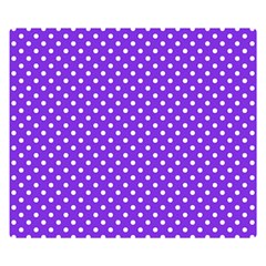 Polka Dots Double Sided Flano Blanket (small) 