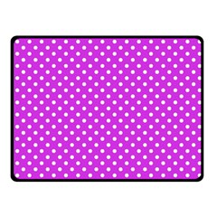 Polka Dots Fleece Blanket (small)