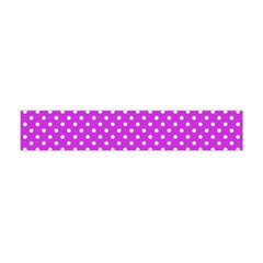 Polka Dots Flano Scarf (mini) by Valentinaart