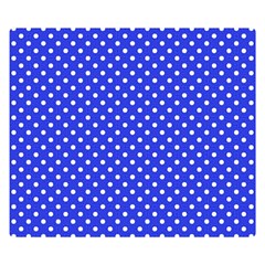 Polka Dots Double Sided Flano Blanket (small) 