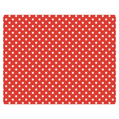 Polka Dots Double Sided Flano Blanket (medium) 