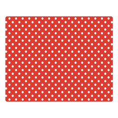 Polka Dots Double Sided Flano Blanket (large) 