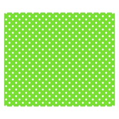 Polka Dots Double Sided Flano Blanket (small) 