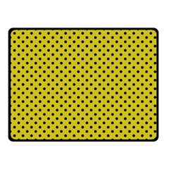 Polka Dots Double Sided Fleece Blanket (small) 