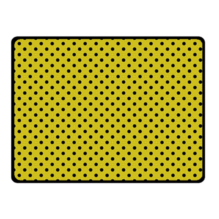 Polka dots Double Sided Fleece Blanket (Small) 