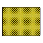 Polka dots Double Sided Fleece Blanket (Small)  45 x34  Blanket Back