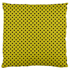 Polka Dots Large Flano Cushion Case (two Sides) by Valentinaart