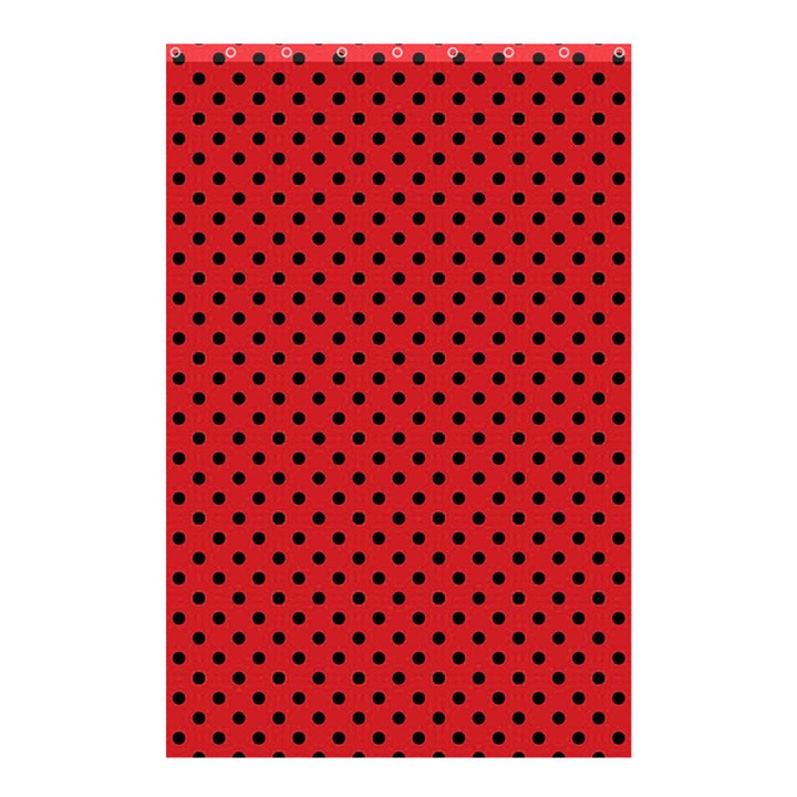 Polka dots Shower Curtain 48  x 72  (Small) 