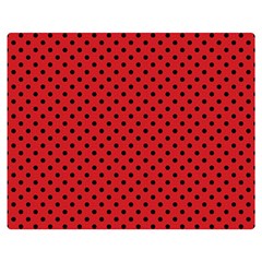 Polka Dots Double Sided Flano Blanket (medium) 