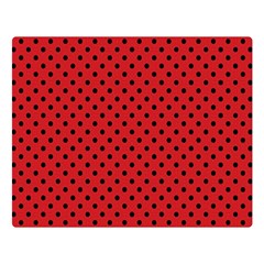 Polka Dots Double Sided Flano Blanket (large) 