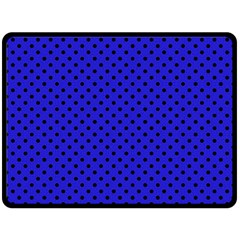 Polka Dots Fleece Blanket (large) 