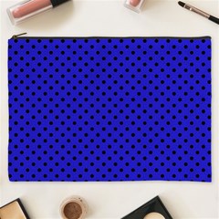 Polka Dots Cosmetic Bag (xxxl)  by Valentinaart