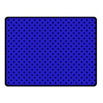 Polka dots Double Sided Fleece Blanket (Small)  45 x34  Blanket Front