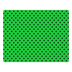 Polka Dots Double Sided Flano Blanket (large) 